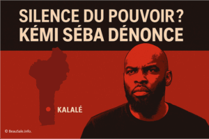 Kémi Séba dénonce des enlèvements au Bénin et accuse le gouvernement de “silence” et d’hypocrisie