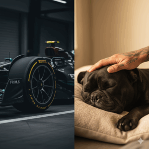 Lewis Hamilton Absent des Essais Pirelli, son Chien Roscoe dans le Coma