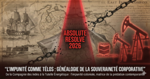 L’Impunité comme Télos : Généalogie de la Souveraineté Corporative et du Kidnapping de l’État, des Compagnies à Charte à l’Opération Absolute Resolve (2026)