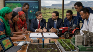 Finalisation du partenariat stratégique avec l’Éthiopie sur les coentreprises et les chaînes de valeur agricoles