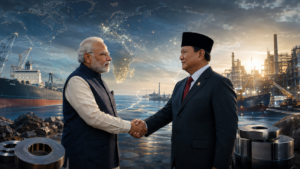 Partenariat Indonésie–Inde sur minéraux critiques, maritime et BRICS